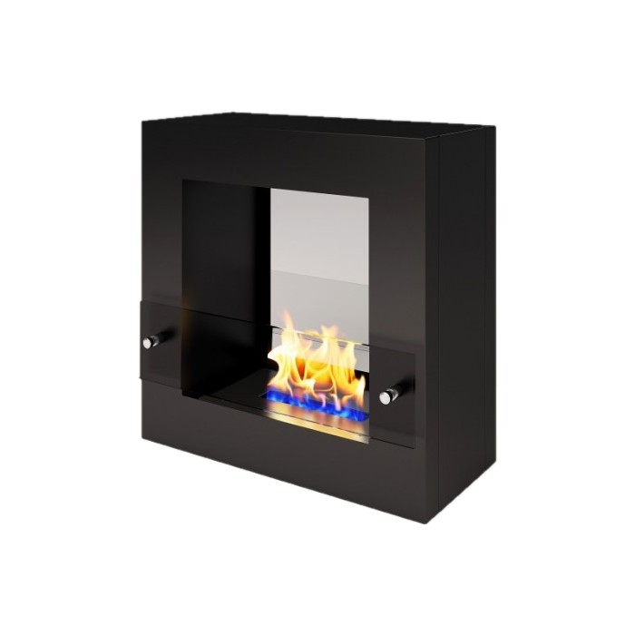 Напольный биокамин "Cube Glass black"