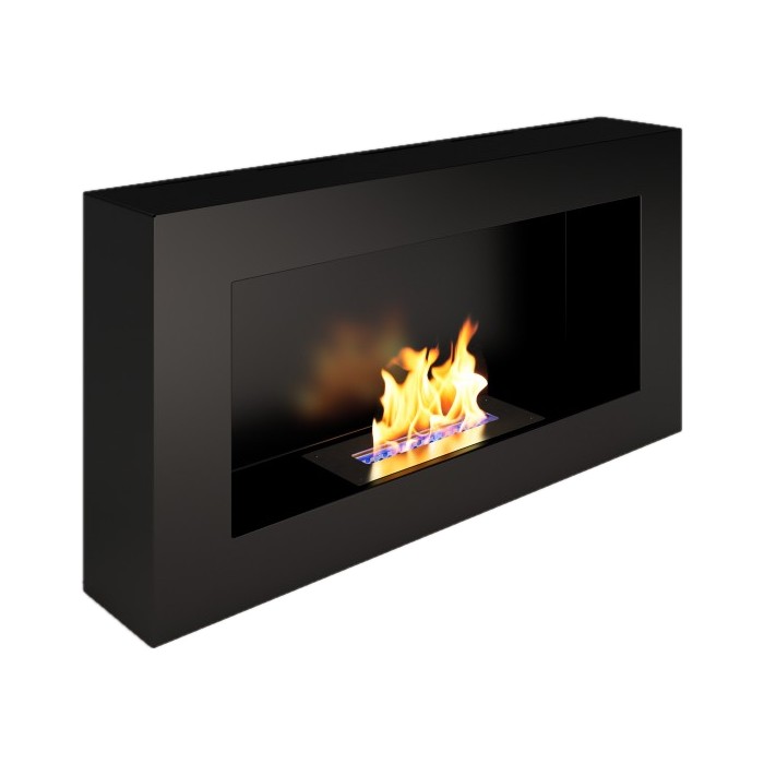 Настенный биокамин Window flat black в 5-и модификациях